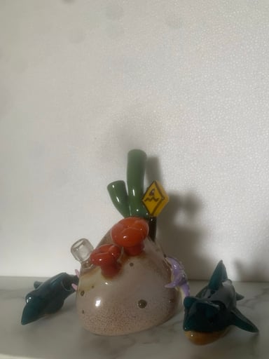 Preview pic of Niko Cray Coral Reef Glass Set
