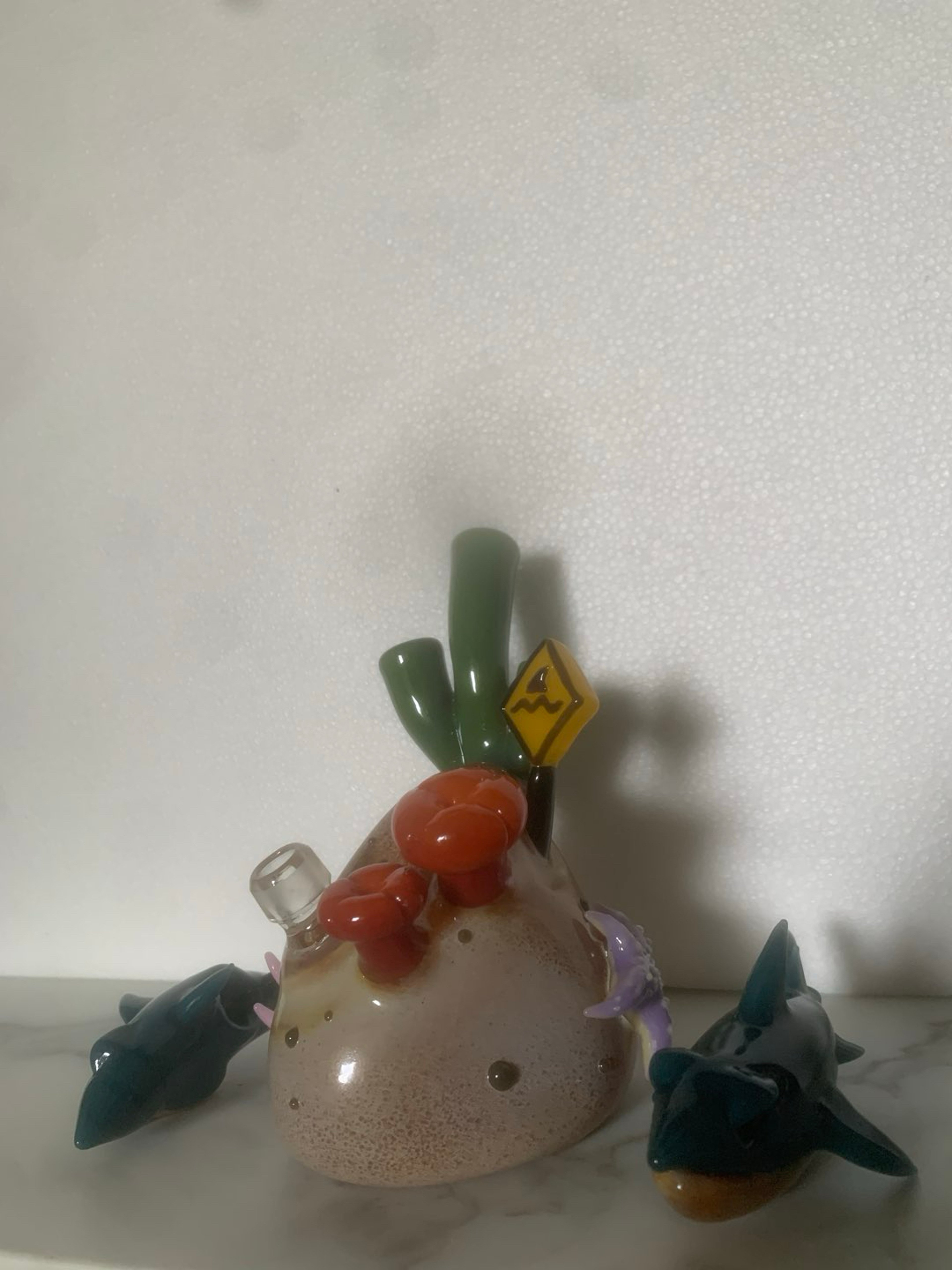 Preview pic of Niko Cray Coral Reef Glass Set