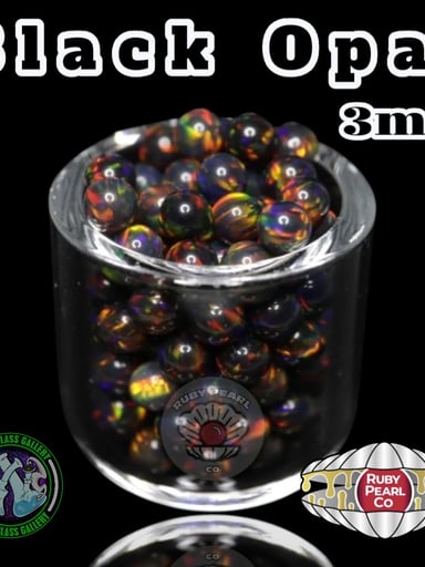 Preview pic of Ruby Pearl Co - Terp Pearl - Opal 3mm - Black