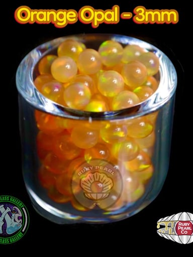 Preview pic of Ruby Pearl Co - Terp Pearl - Opal 3mm - Orange