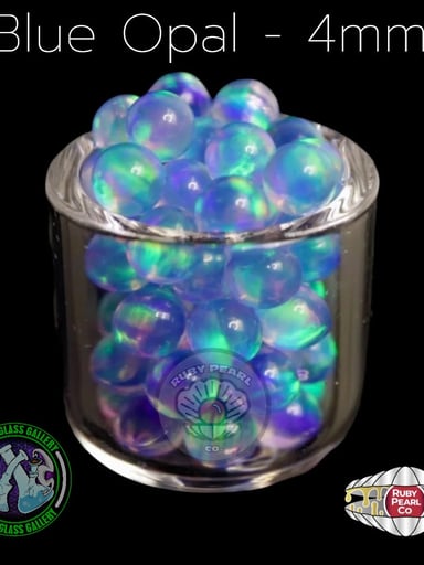 Preview pic of Ruby Pearl Co - Terp Pearl - Opal 4mm - Blue