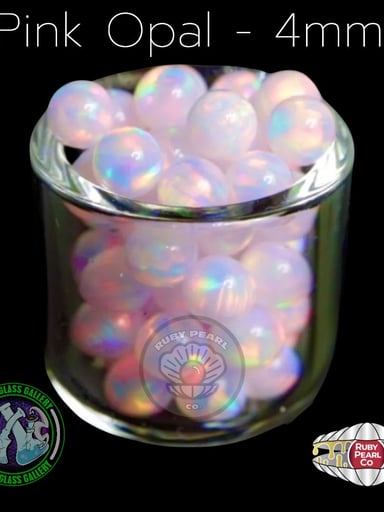 Preview pic of Ruby Pearl Co - Terp Pearl - Opal 4mm - Pink