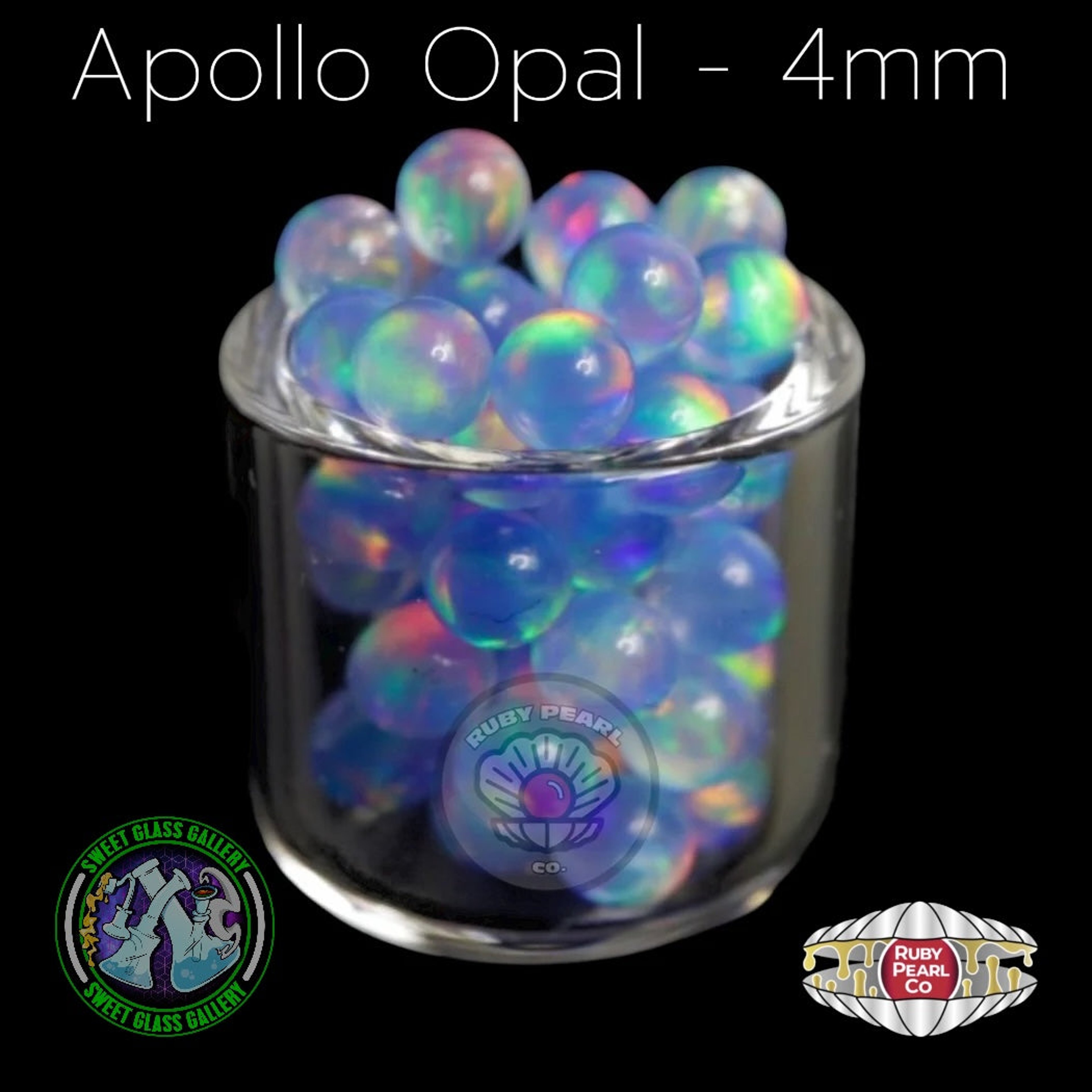 Preview pic of Ruby Pearl Co - Terp Pearl - Opal 4mm - Apollo