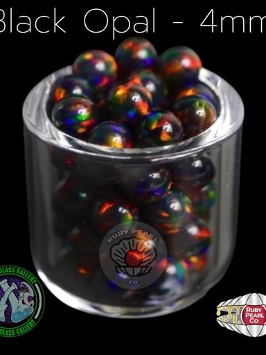 Preview pic of Ruby Pearl Co - Terp Pearl - Opal 4mm - Black