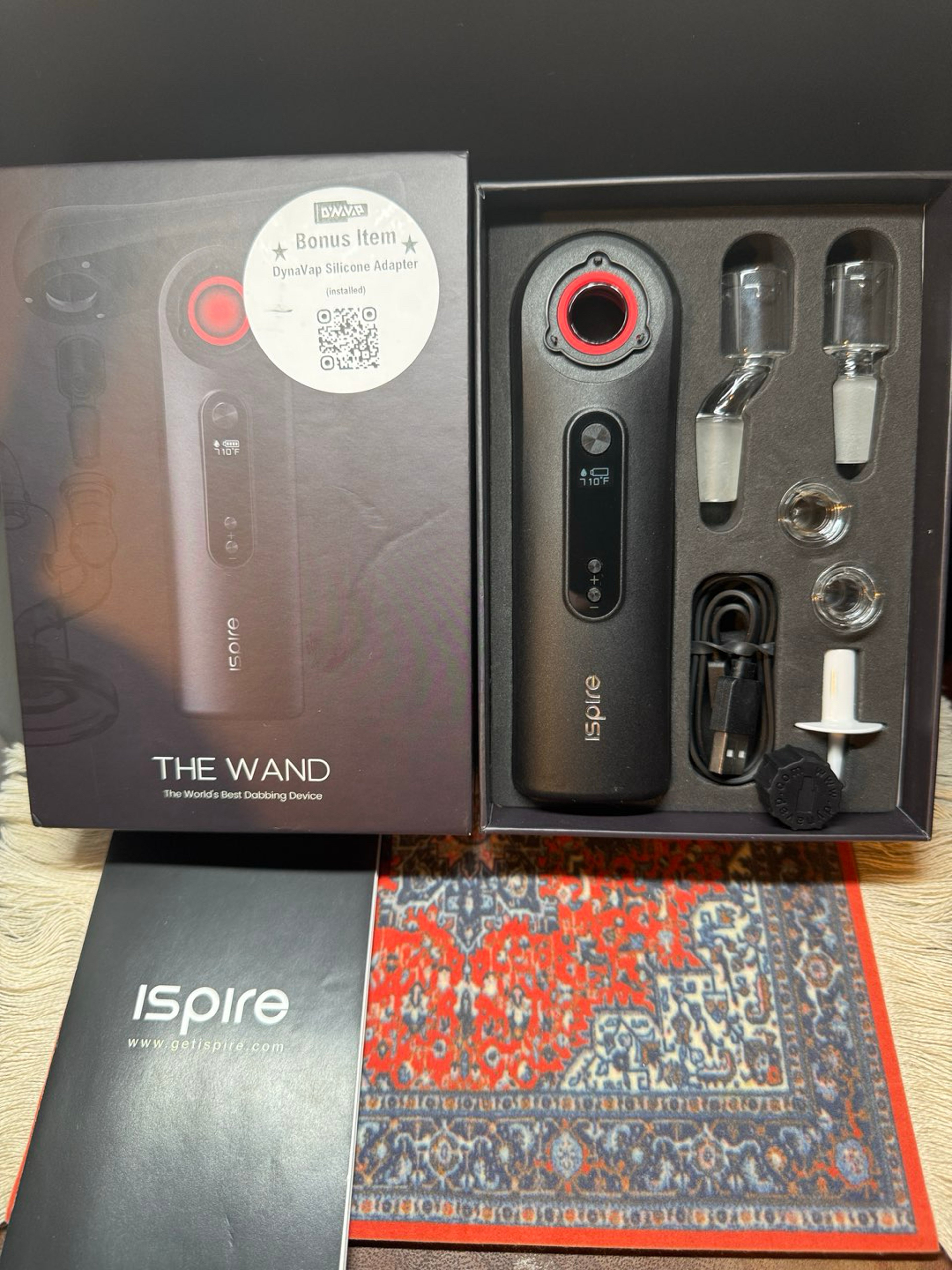 Preview pic of Ispire Wand Induction Heater +Dynavap Silicone Adapter