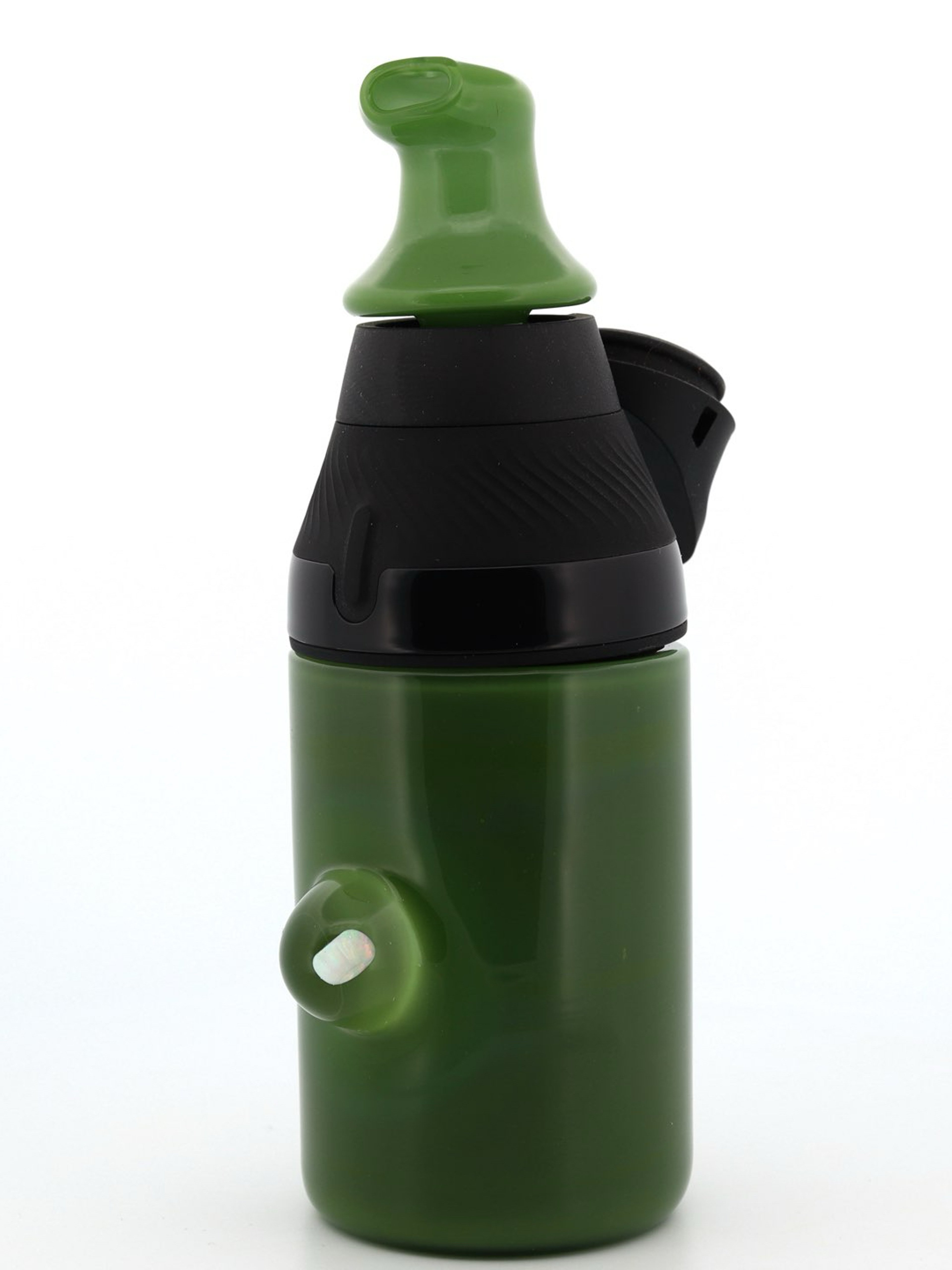 Eternal Flameworks Green with Opal Proxy Cup & Mouthpiece Set image 0