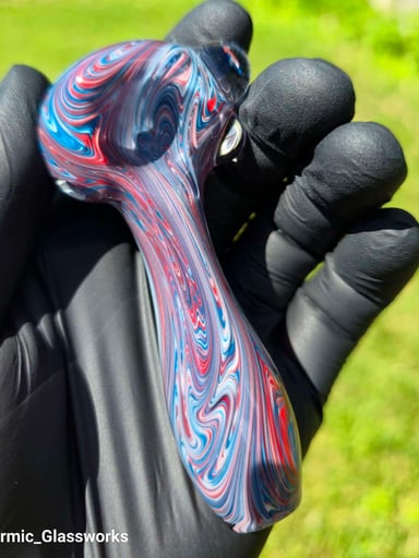 Preview pic of Suminagashi Spoon - Grateful Dead
