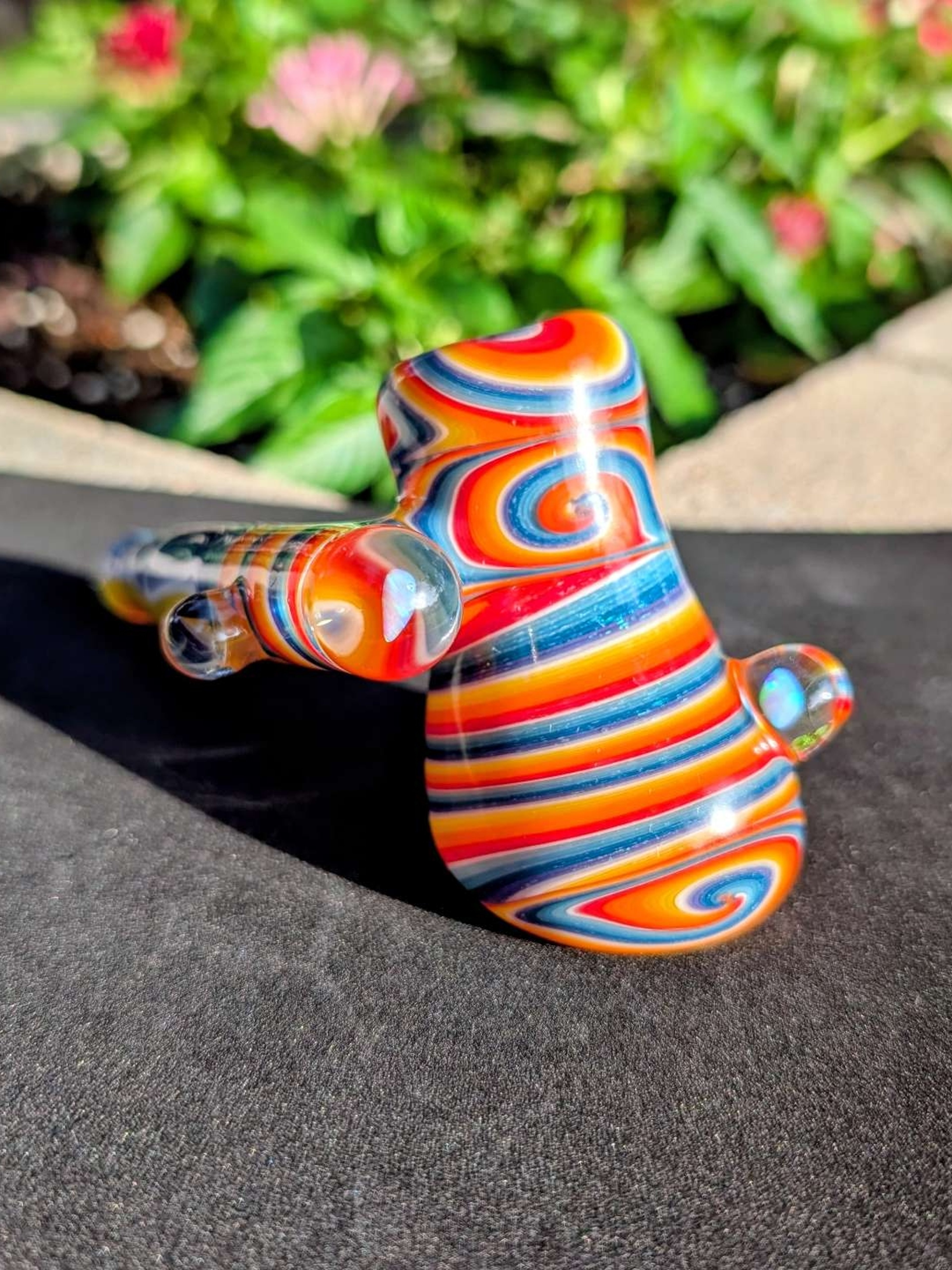 Preview pic of Technicks 2022 Signed Custom 5" Retti Hammer Pipe – Pristine Linework