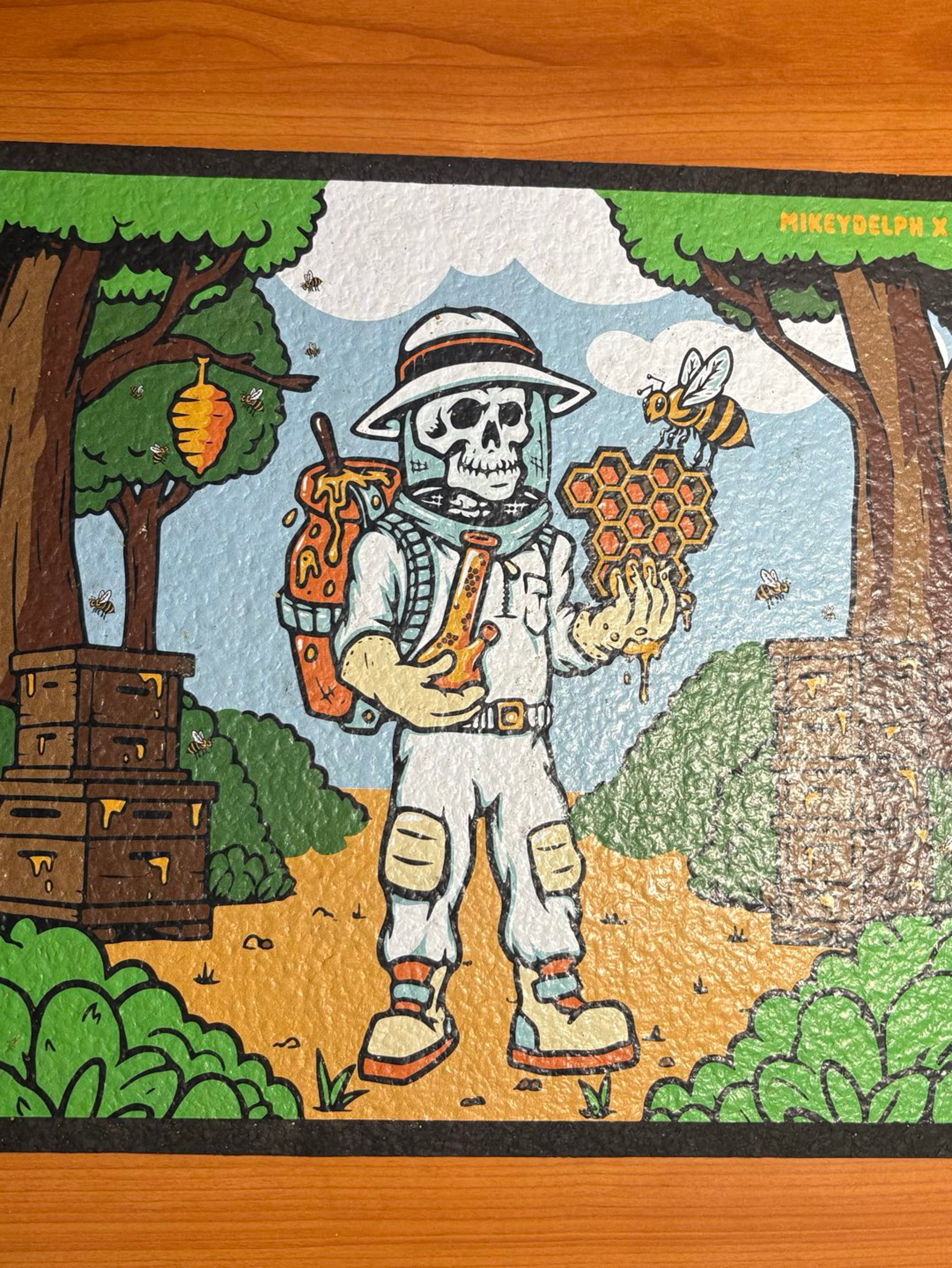 Preview pic of Skeleton moodmat