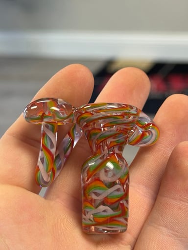 Preview pic of 18MM FULLY WORKED TWISTED CANE SLIDES - LLG