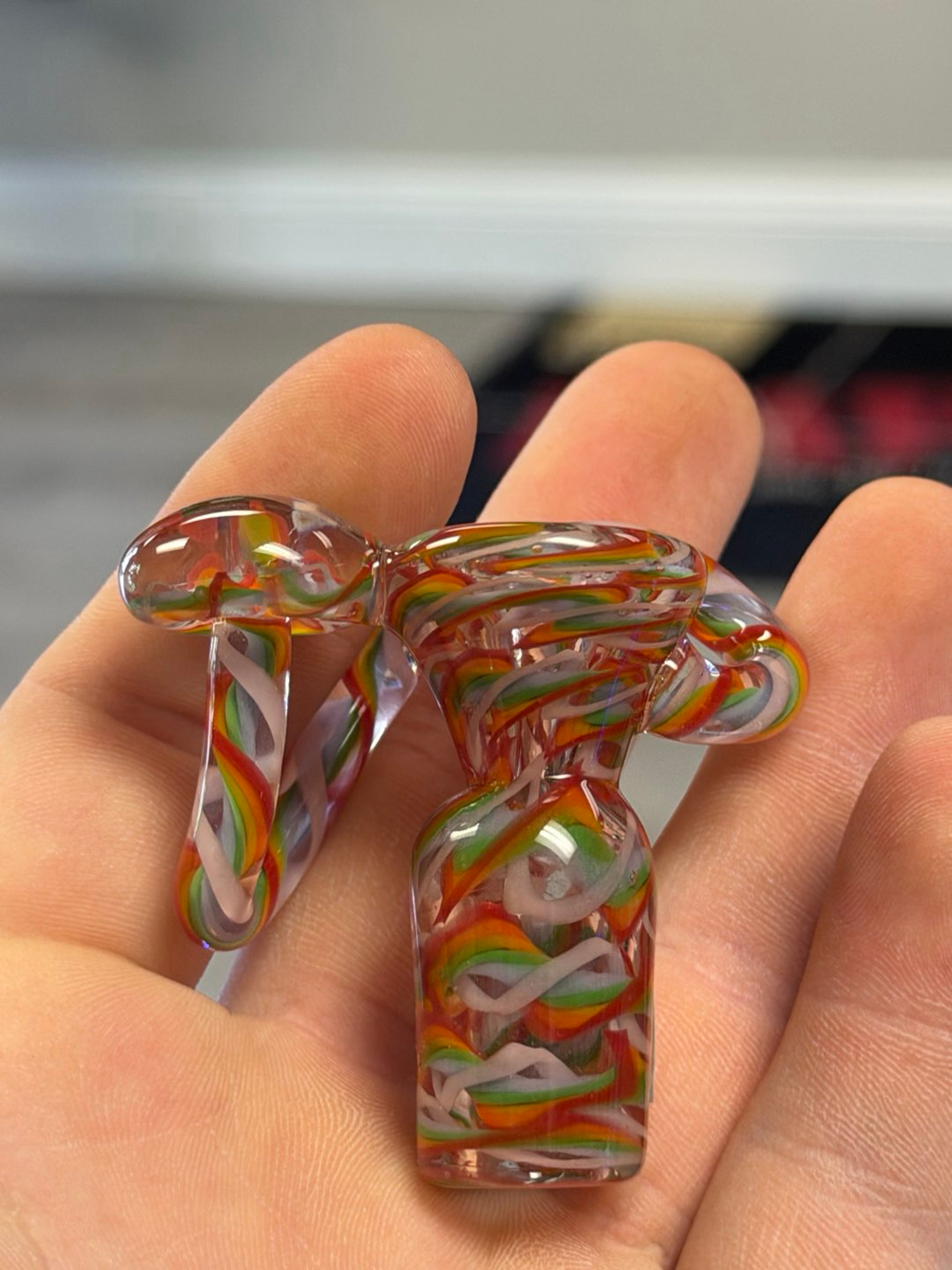 Preview pic of 18MM FULLY WORKED TWISTED CANE SLIDES - LLG