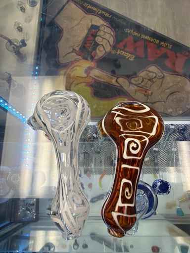 Preview pic of Sqwash glass Indian style spoon