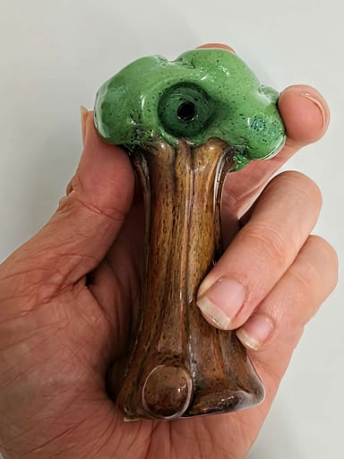 Preview pic of Chad g glass "tree of life" pipe