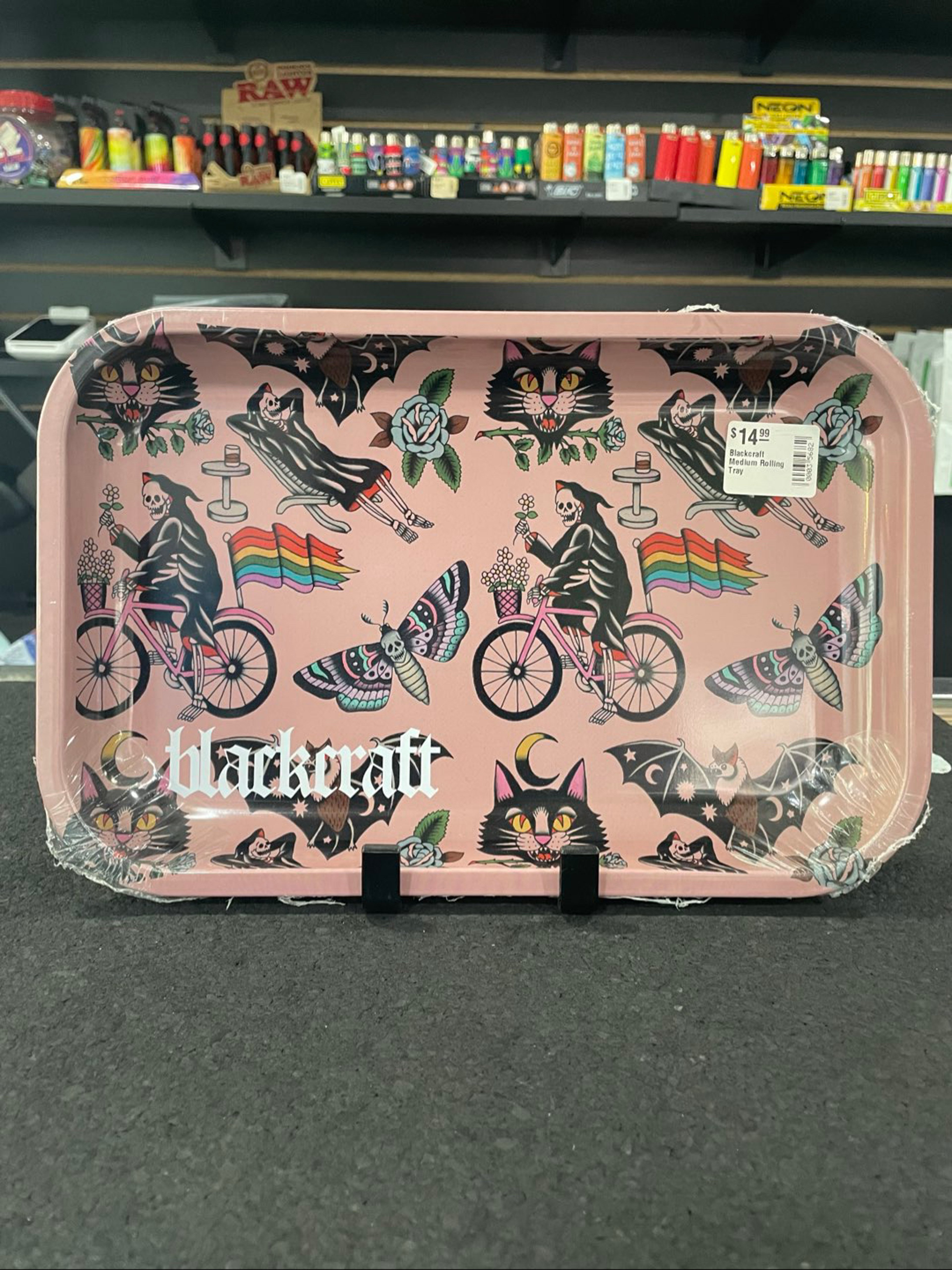 Preview pic of Medium Rolling Tray Blackcraft