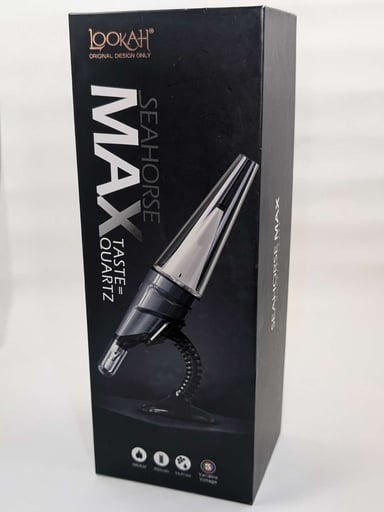Preview pic of Lookah Seahorse Max Grey Nectar Collector Honey Straw