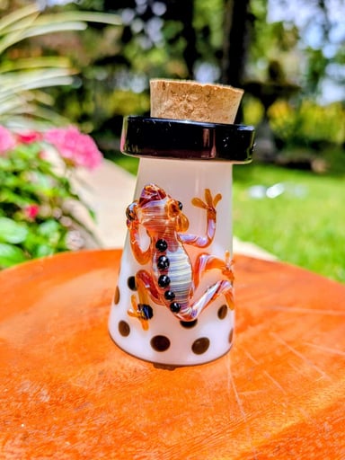 Preview pic of Apollo Glassworks Boba Frog Storage Jar