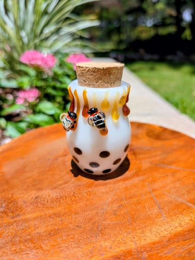 Preview pic of Apollo Glass Honeybee Boba Storage Jar