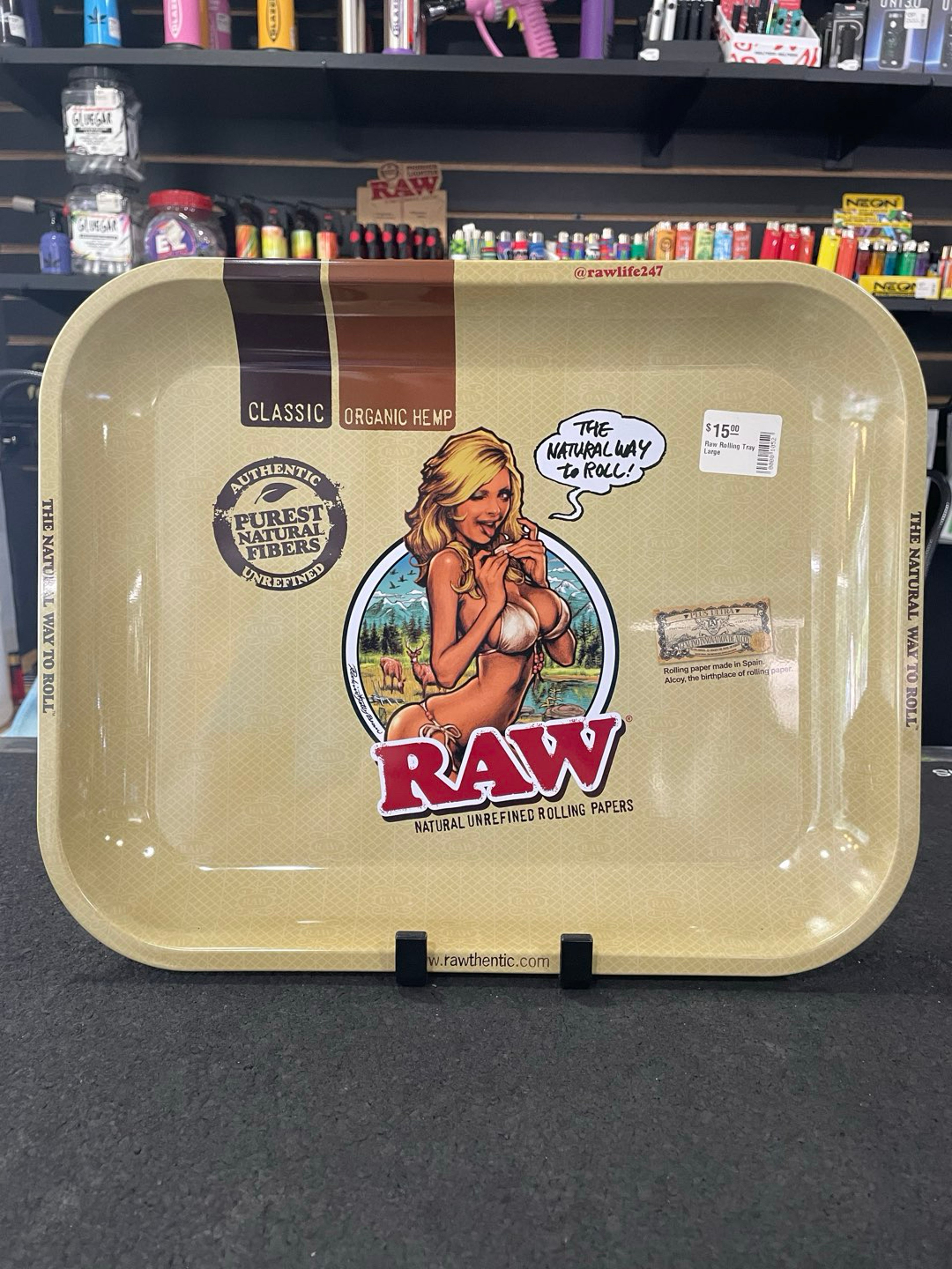 Preview pic of Raw Rolling Tray Large