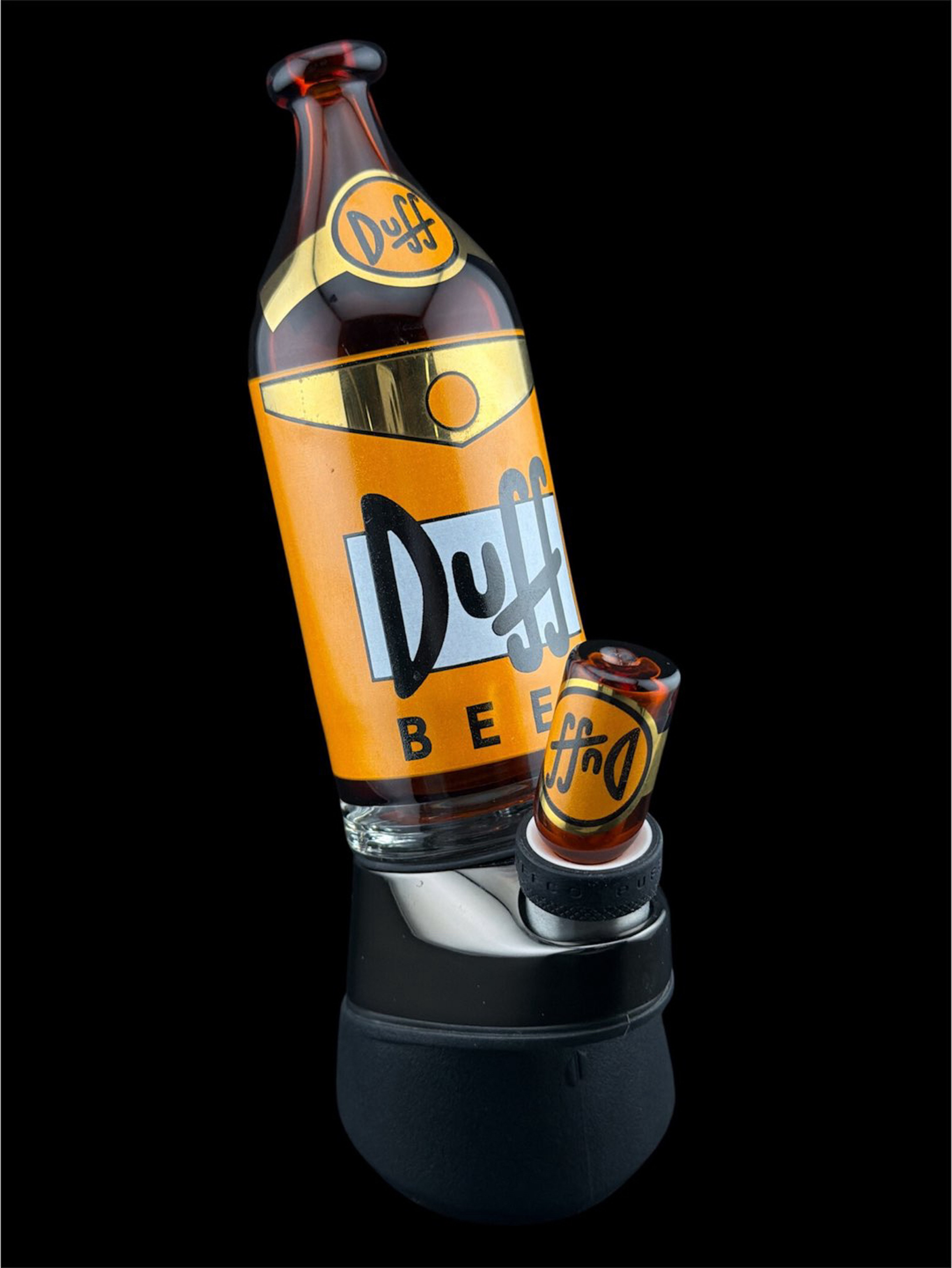 Brand New Duff Beer Peak Attachment W/ Matching Cap by Nerv Glass image 0