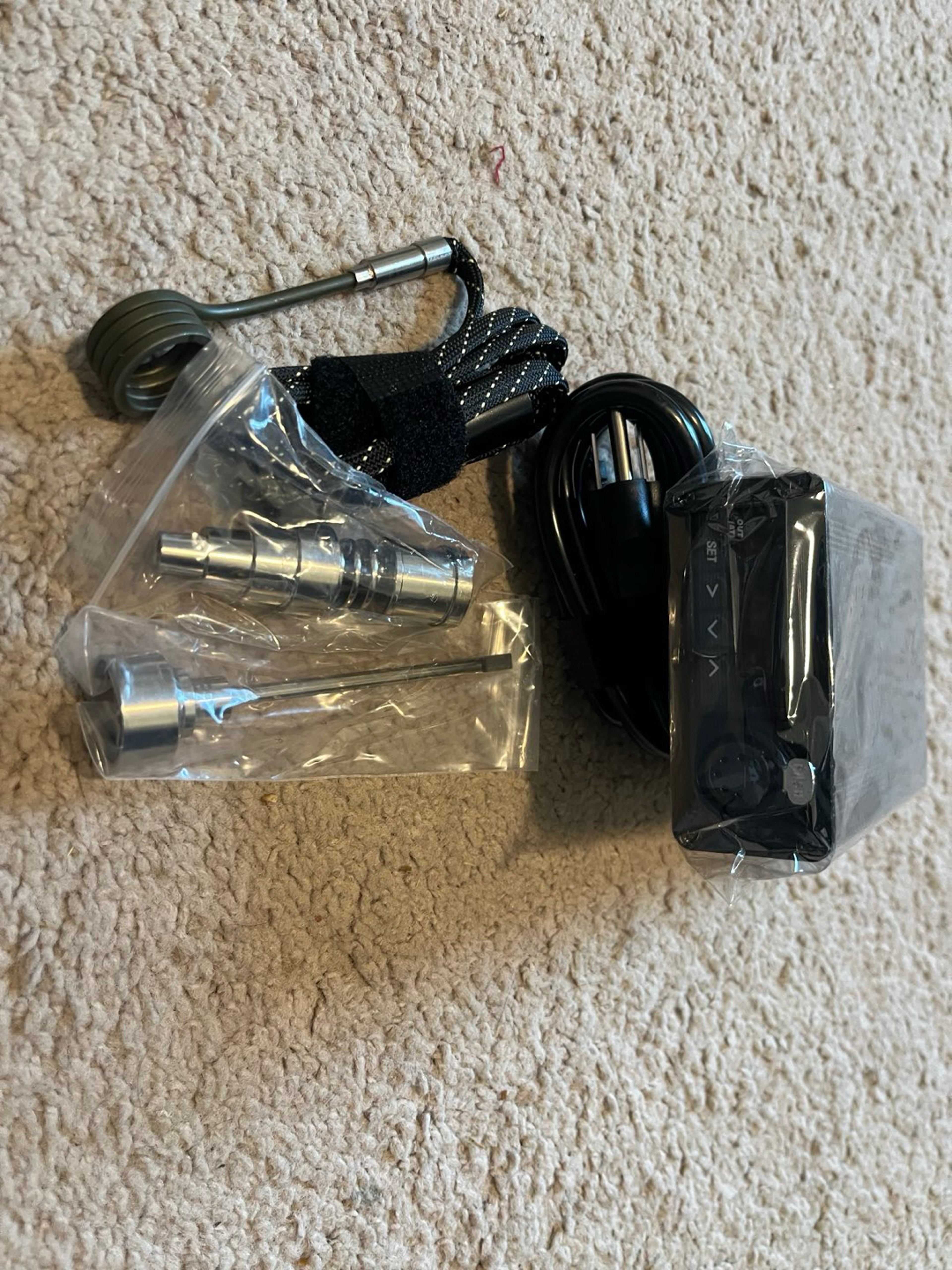 Preview pic of Enail PID template device with XLR coil plug.