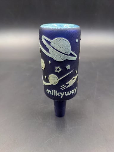 Preview pic of MILKYWAY GLASS "EXTRACTION IN COLOR" BOWL 14MM