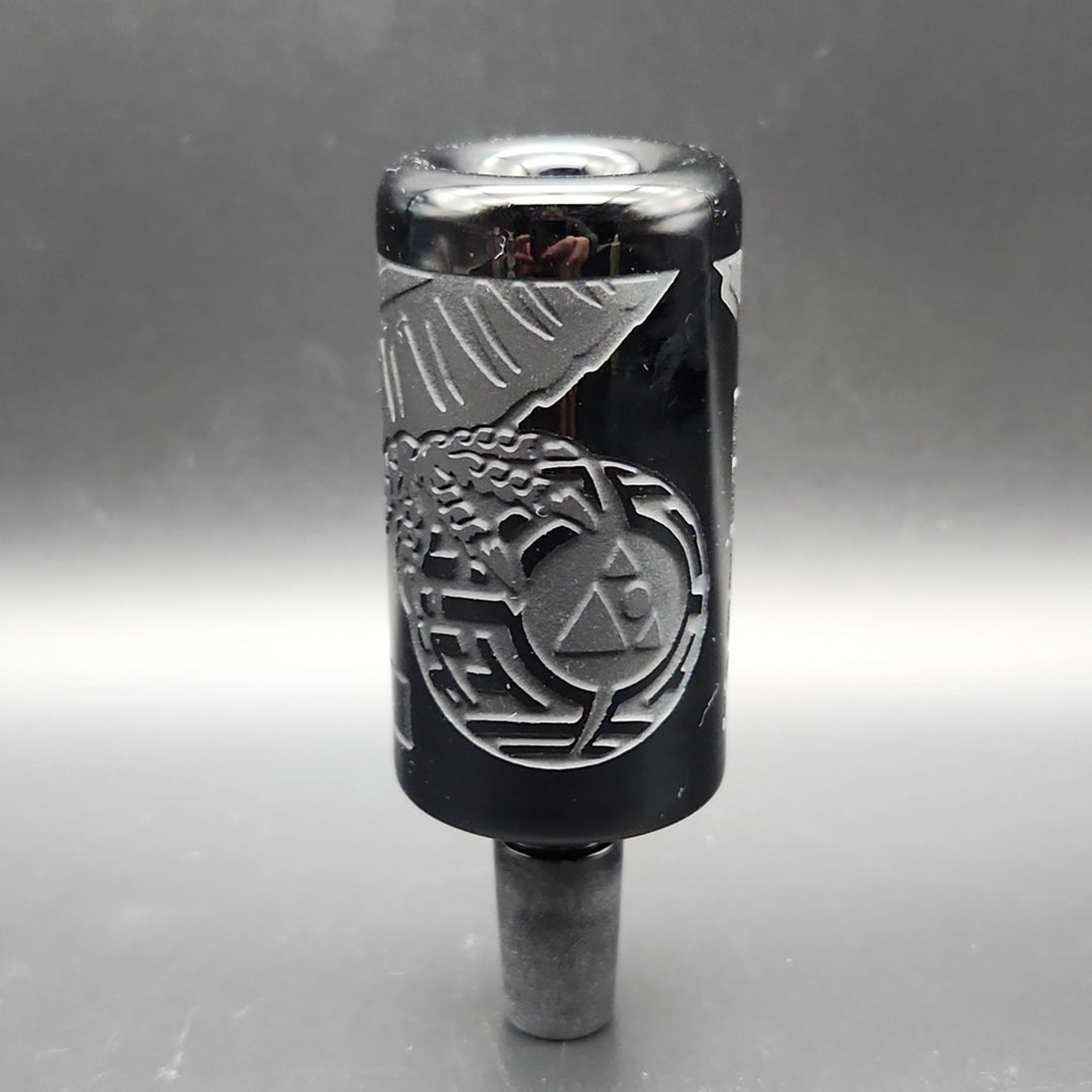 Preview pic of MILKYWAY GLASS "DRAGON'S ORB" LONG BOWL 14MM