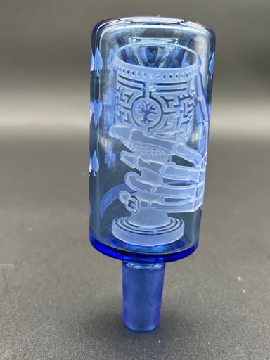 Preview pic of MILKYWAY GLASS "EMPERORS CHALICE" BOWL PIECE 14MM
