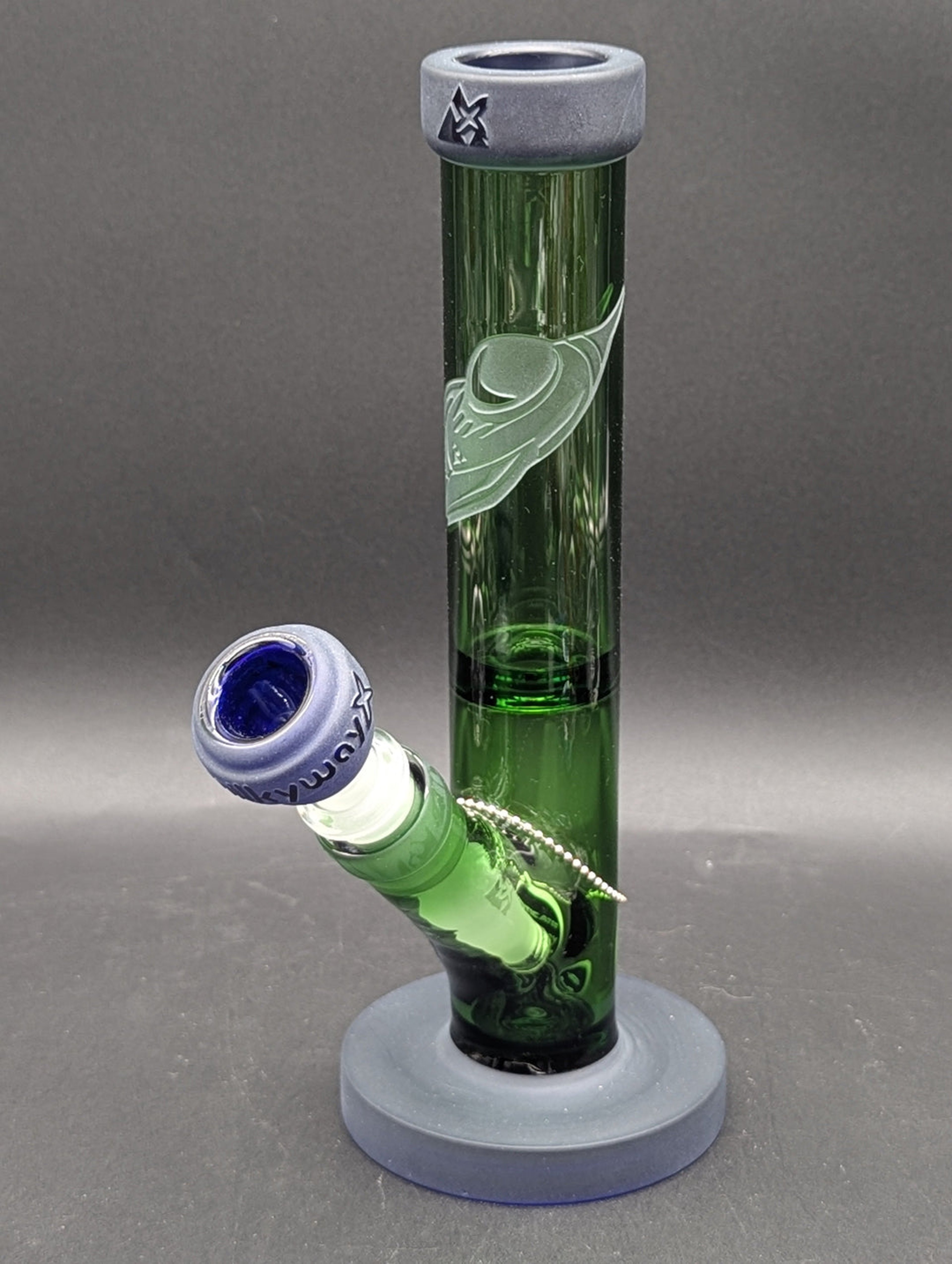 Preview pic of MILKYWAY GLASS SPACESHIP X 9″ STRAIGHT TUBE
