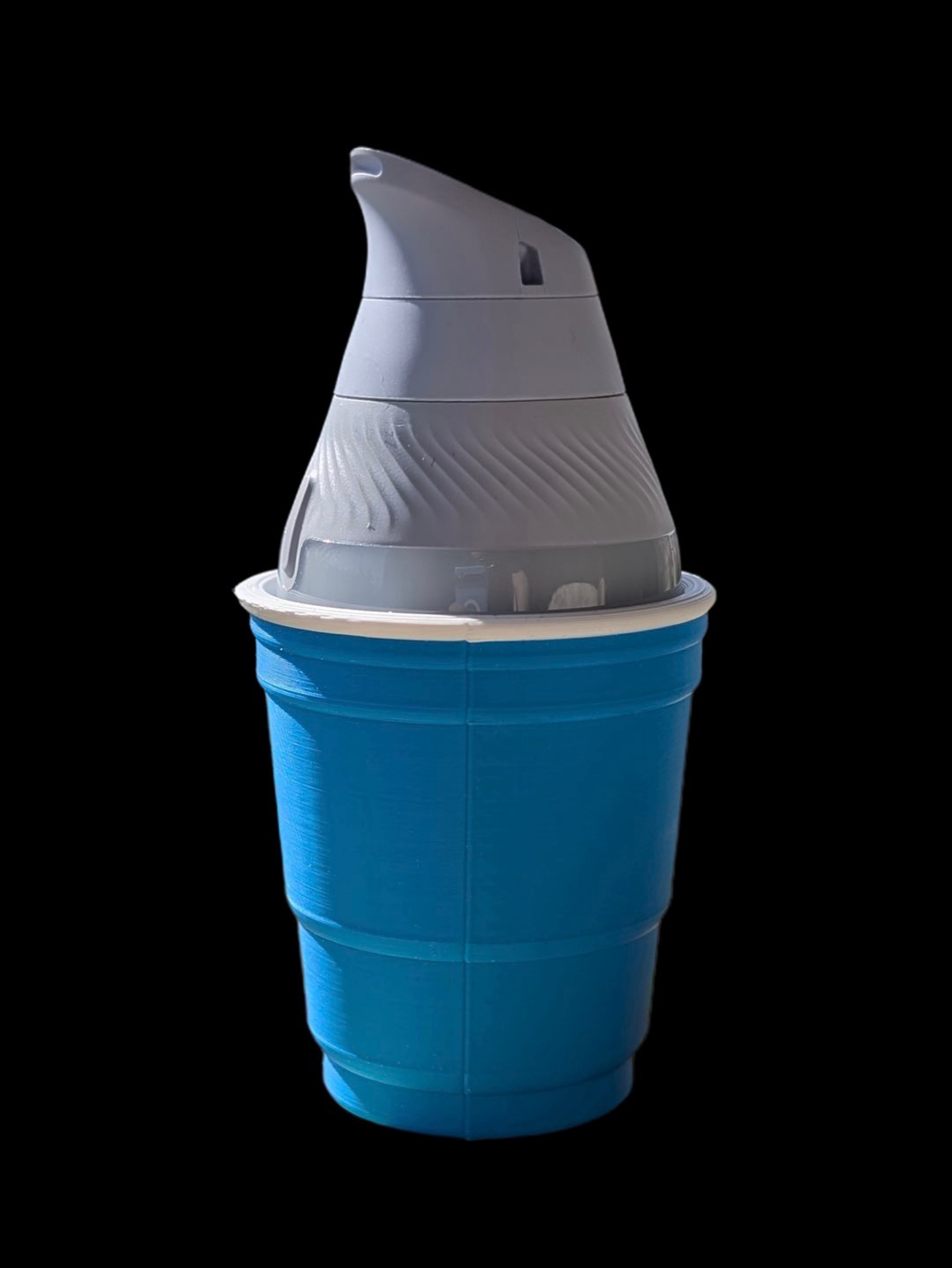 Preview pic of Headstash Menace Proxy Solo Cup 3D Printed Blue