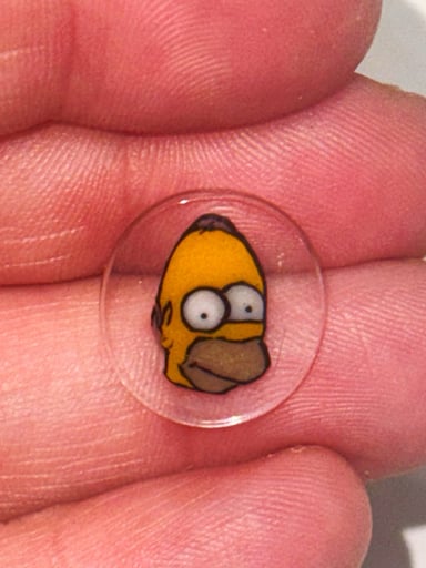Preview pic of Homer Simpson Murrine