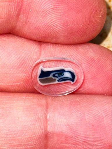 Preview pic of Seahawks Murrine
