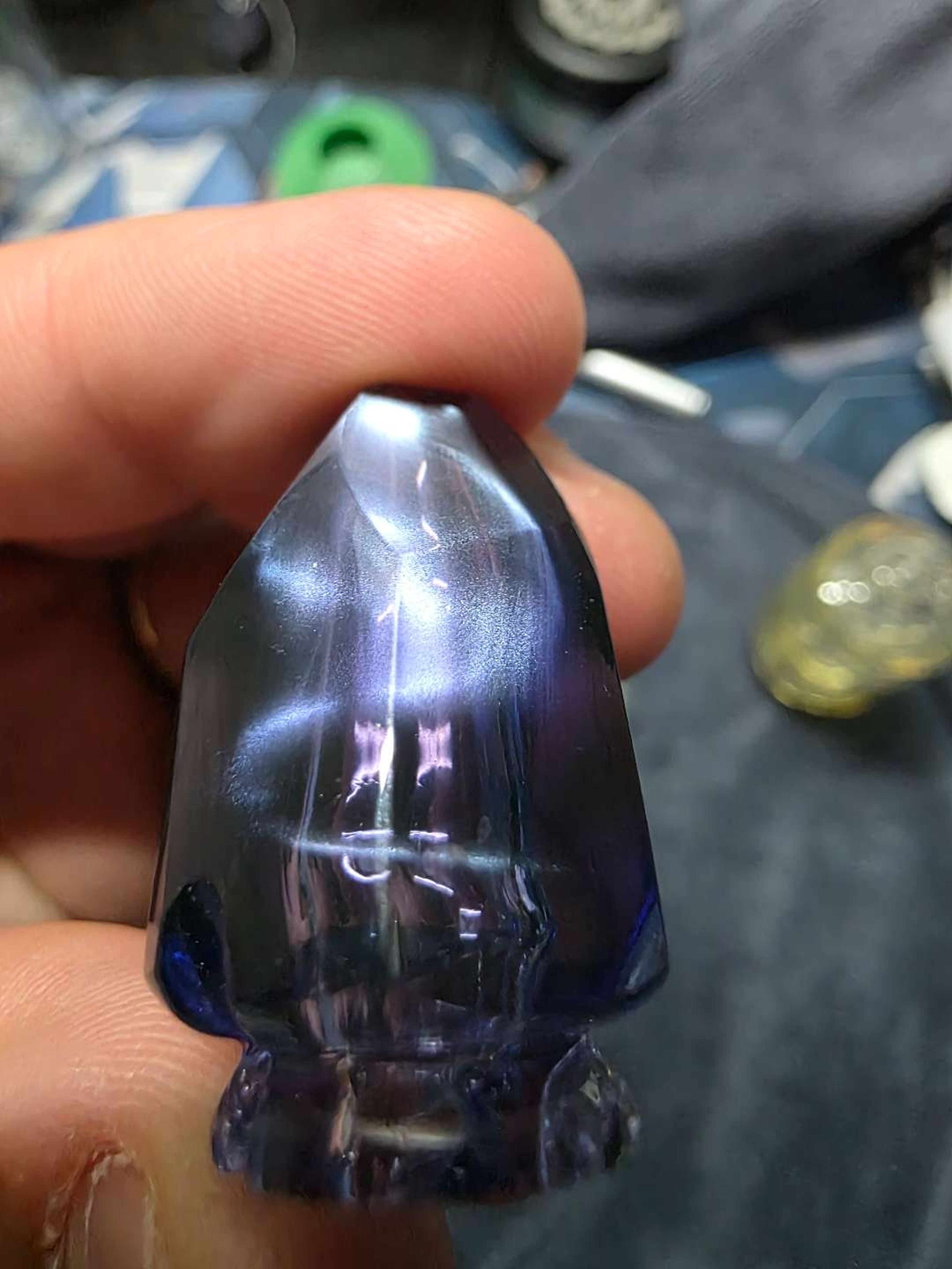 Preview pic of Northernwaters glass kyber krystal pivot top