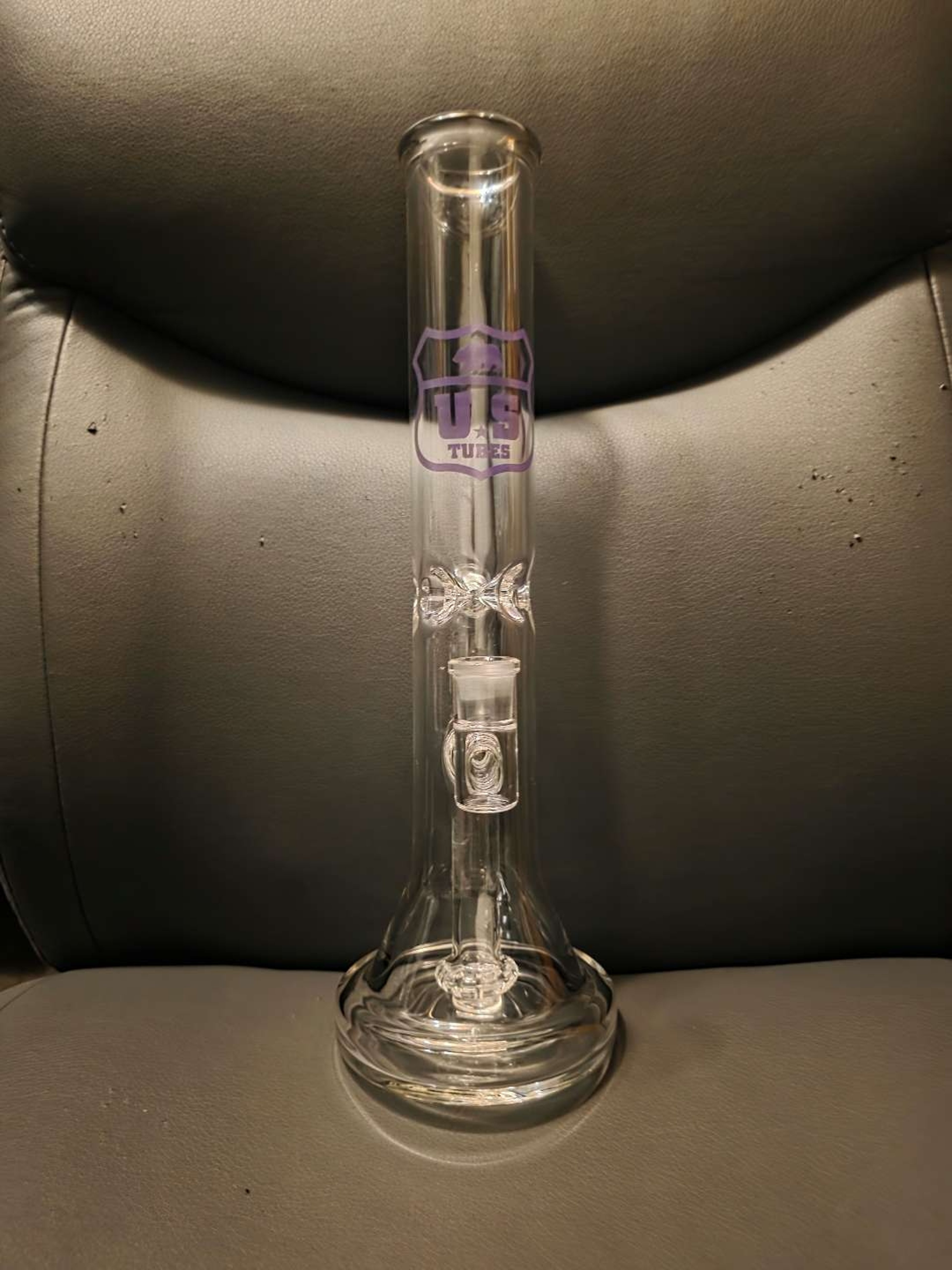US Tubes hybrid hollow foot 5mm bong image 0