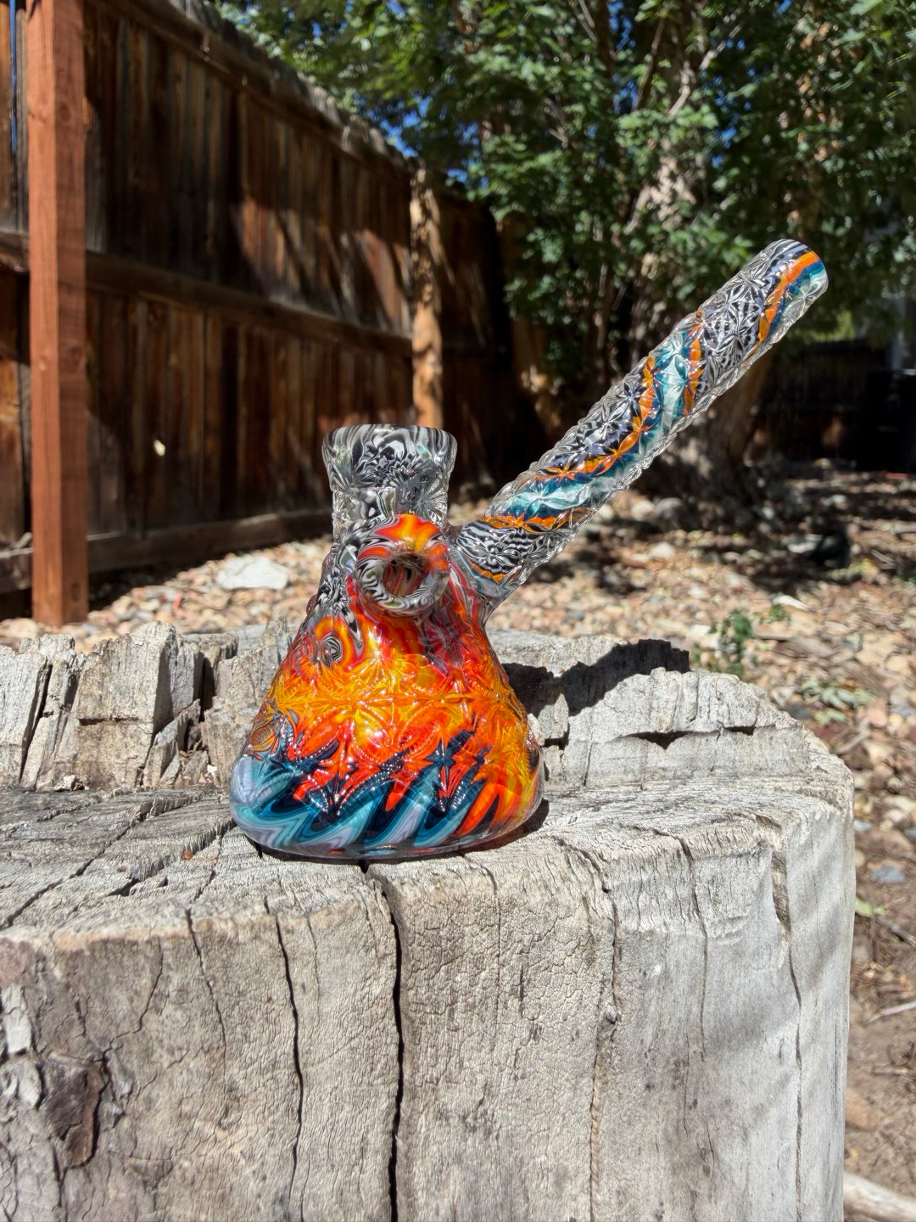 Preview pic of Stoke Glass Textured Pipe