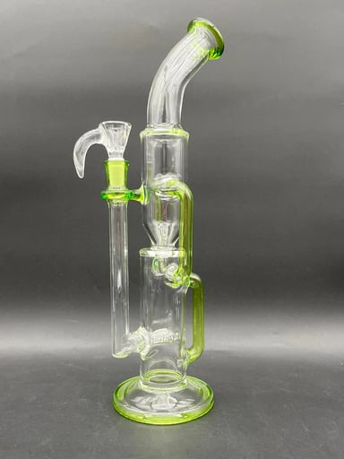 Preview pic of GREEK GLASS 16.5" RECYCLER 2.0 BONG