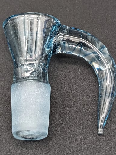 Preview pic of GREEK GLASS FULL COLOR 18MM 4 HOLE SLIDE
