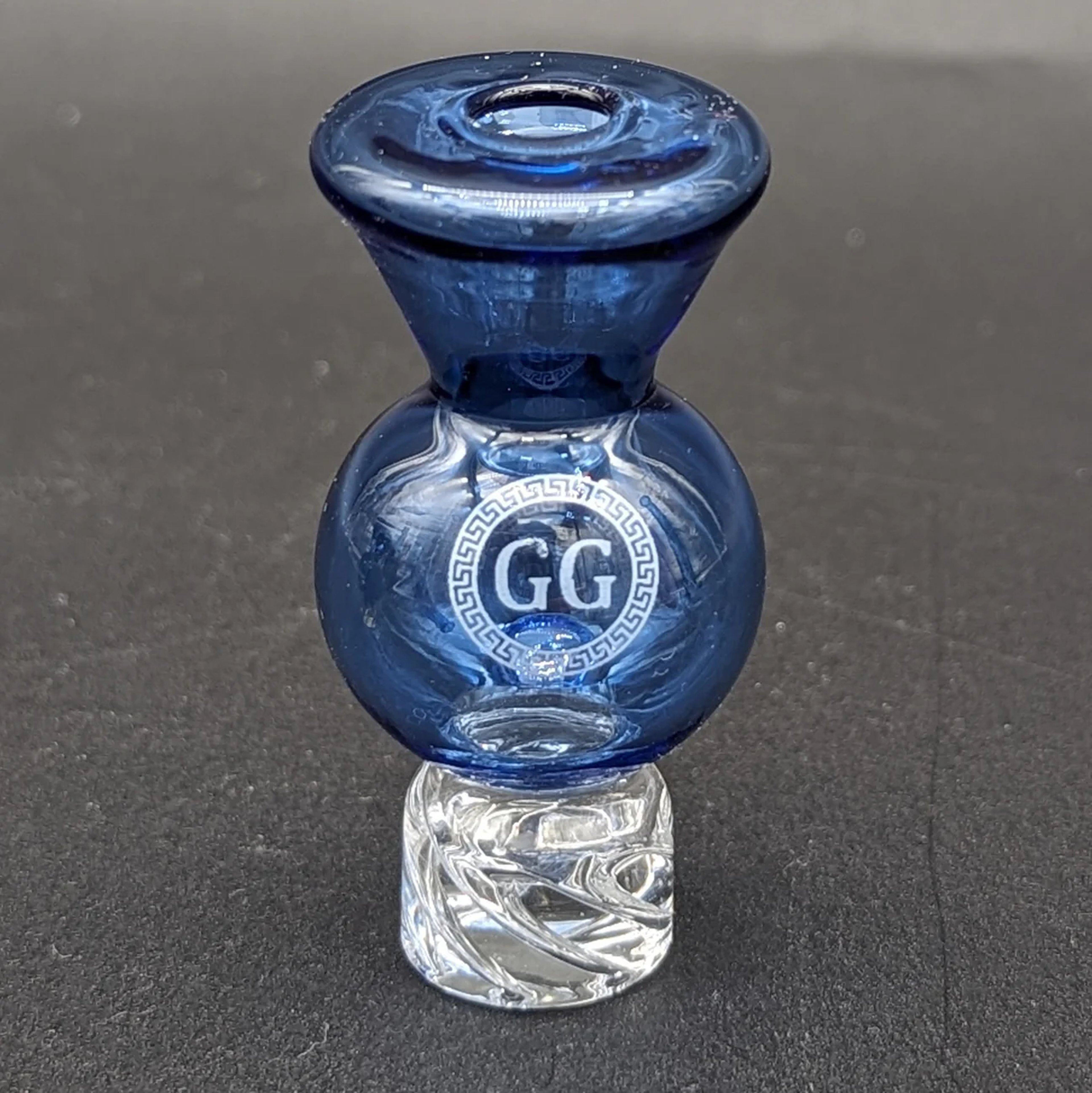 Preview pic of GREEK GLASS BUBBLE SPINNER CAP
