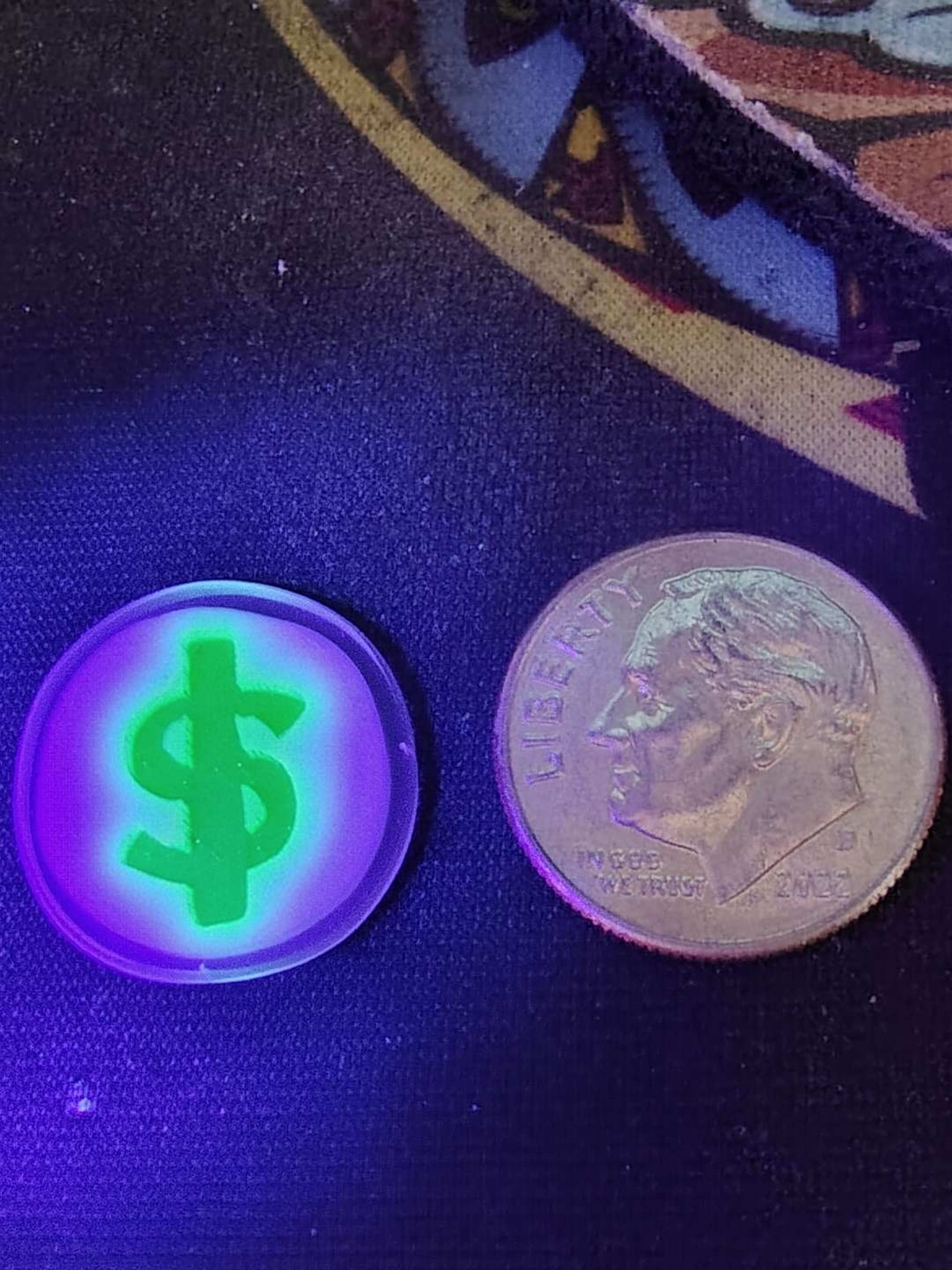 Preview pic of Uv Dollar sign mille.