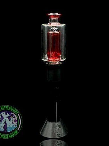 Preview pic of Dōp Glass - Pivot Bubbler - Red