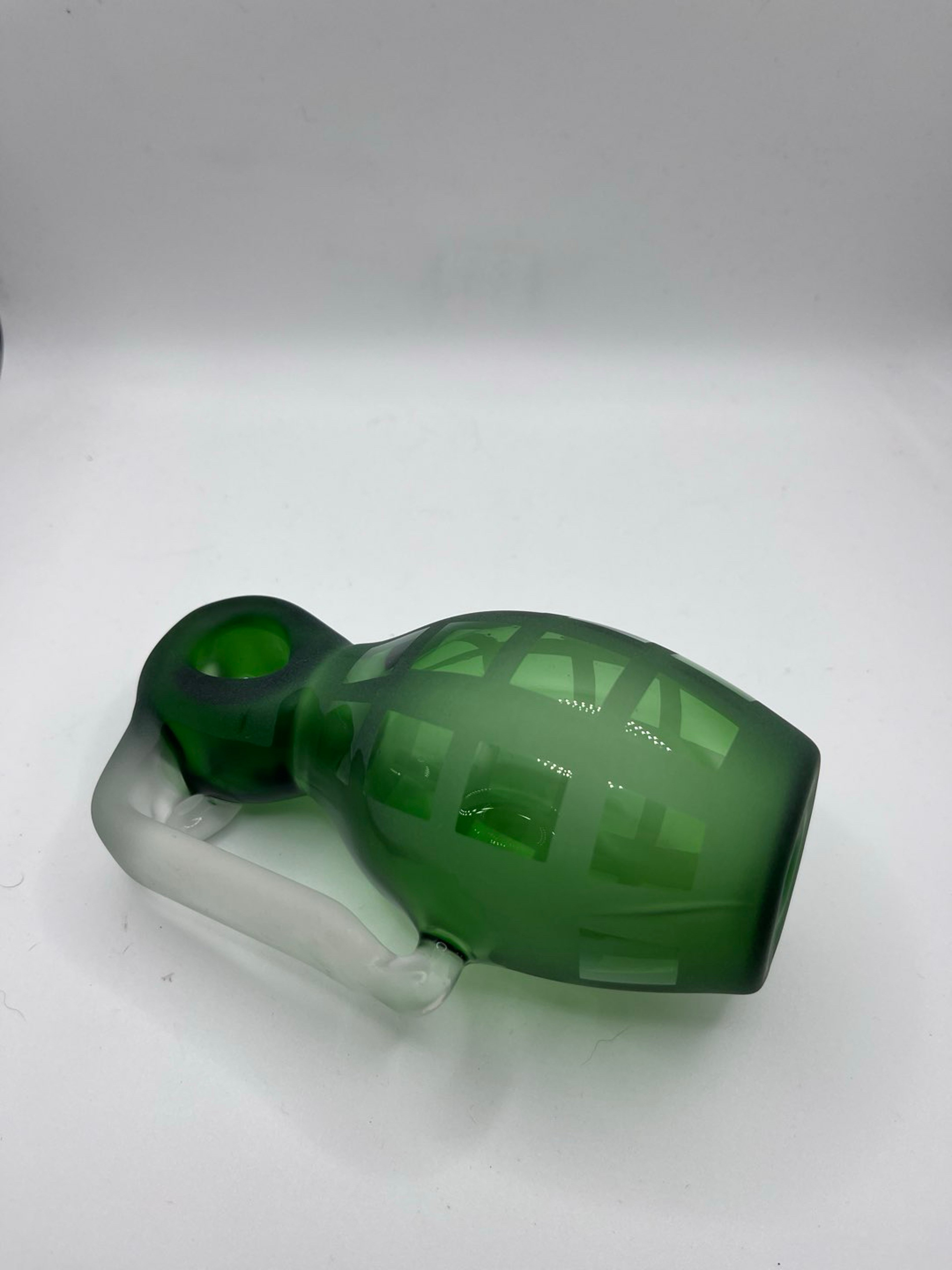 Preview pic of Starfish Armory Green Grenade Replica - 5.25" Matte/Frosted Finish