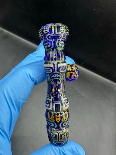 Preview pic of Mothership astrology chillums (4 separate pieces)