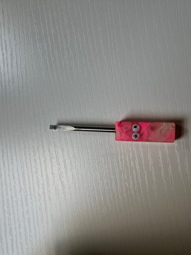 Preview pic of Dunkin Dabber Flathead Pink Dab Tool