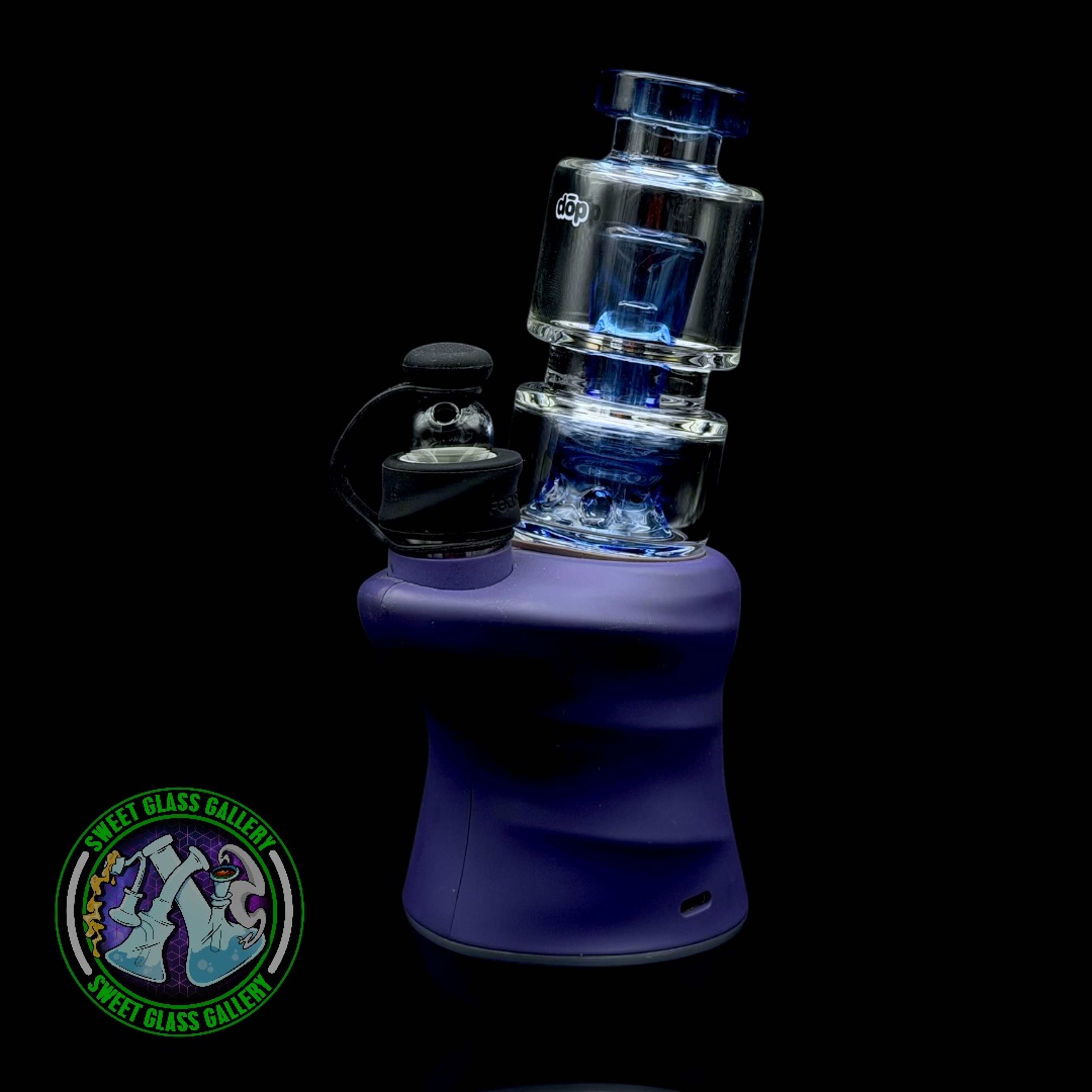 Preview pic of Dōp Glass - Carta Attachment - Chug - Blue