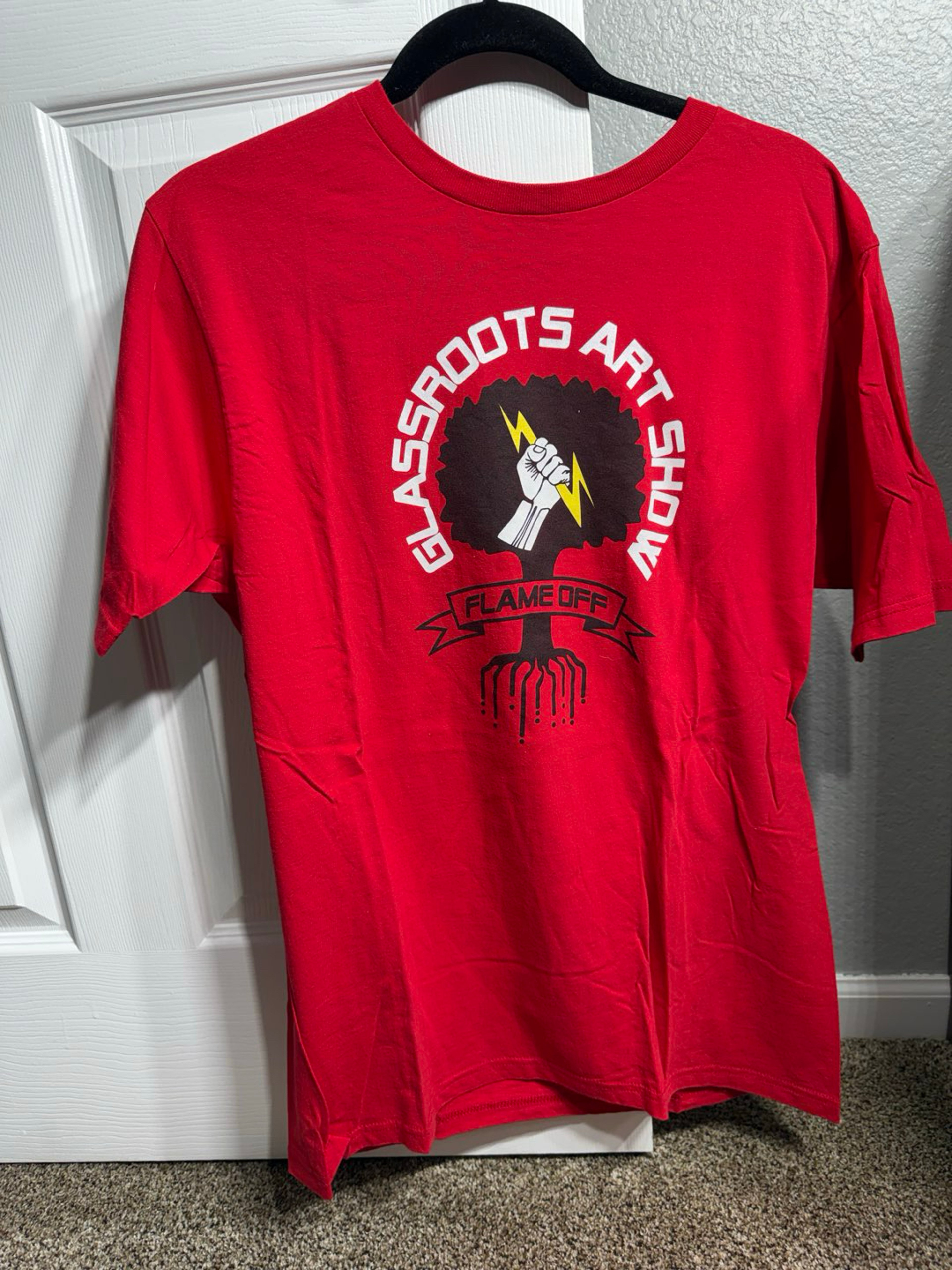 Glassroots t shirt size L image 0