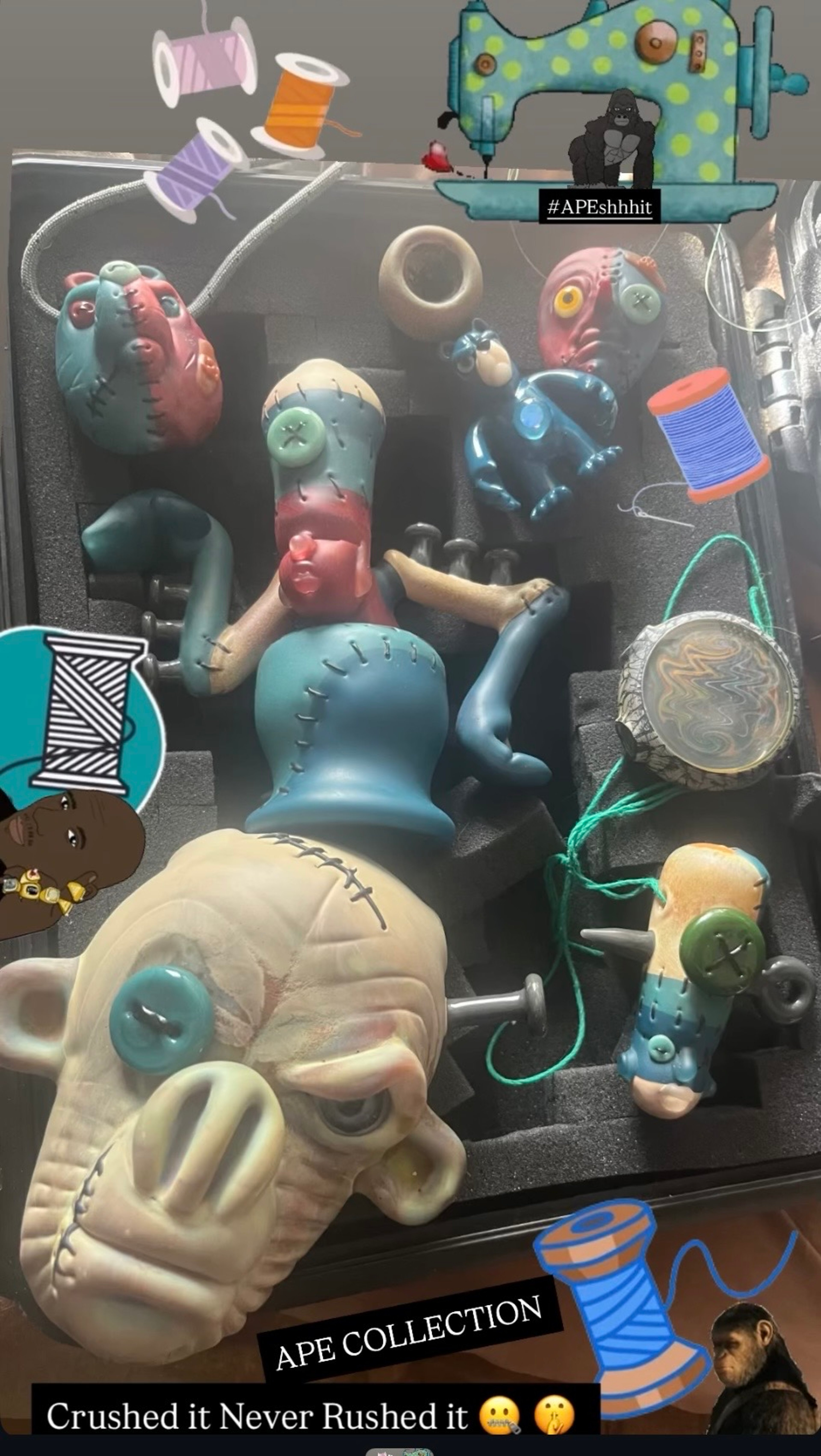 Preview pic of 🧵 🪡 GLASS RULES EVERYTHING AROUND ME