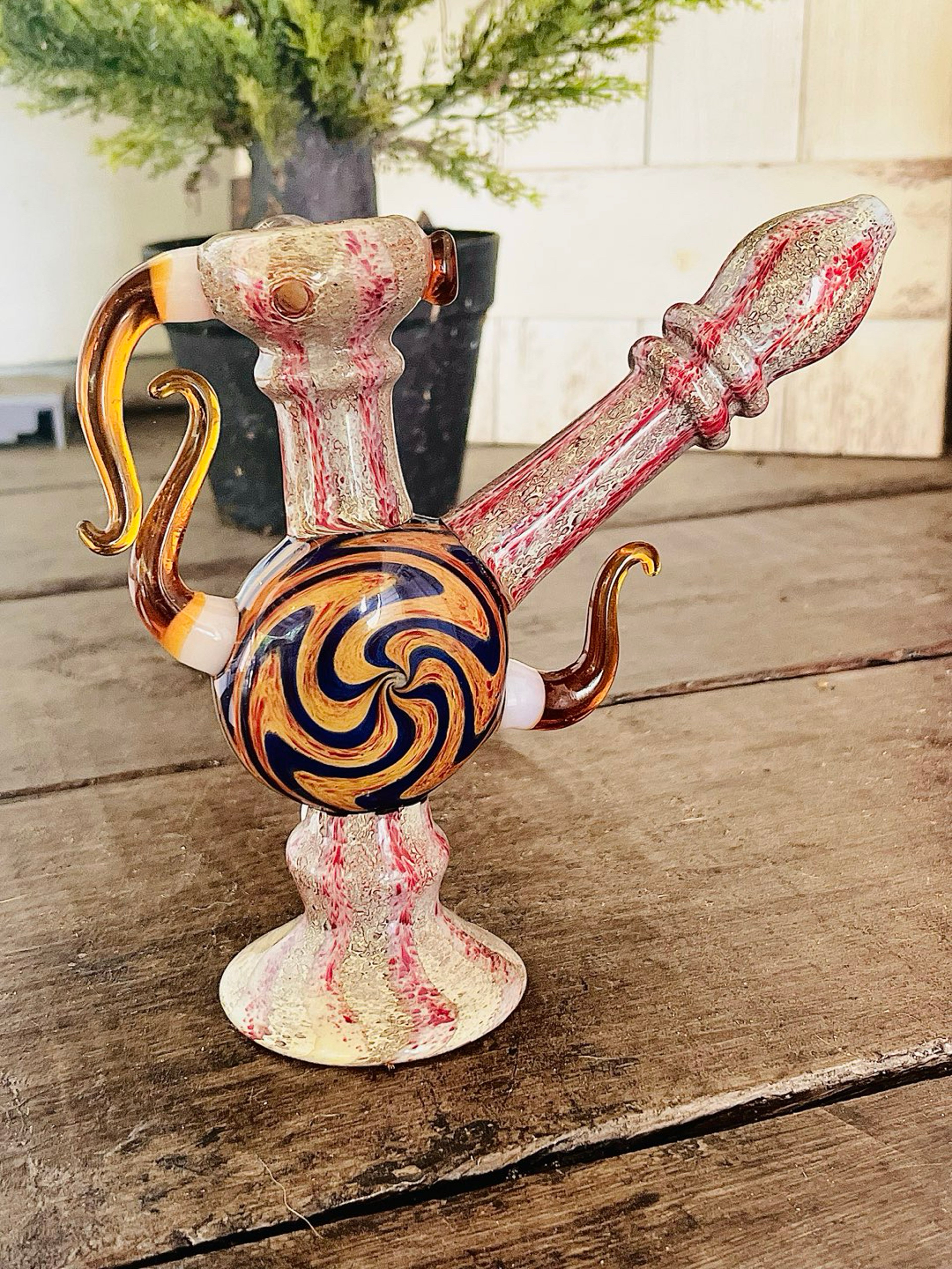Preview pic of Fancy Heady art Sherlock pipe