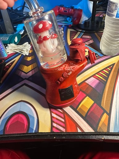 Preview pic of Mushroom Carta 2 glass bubbler [bubbler only]