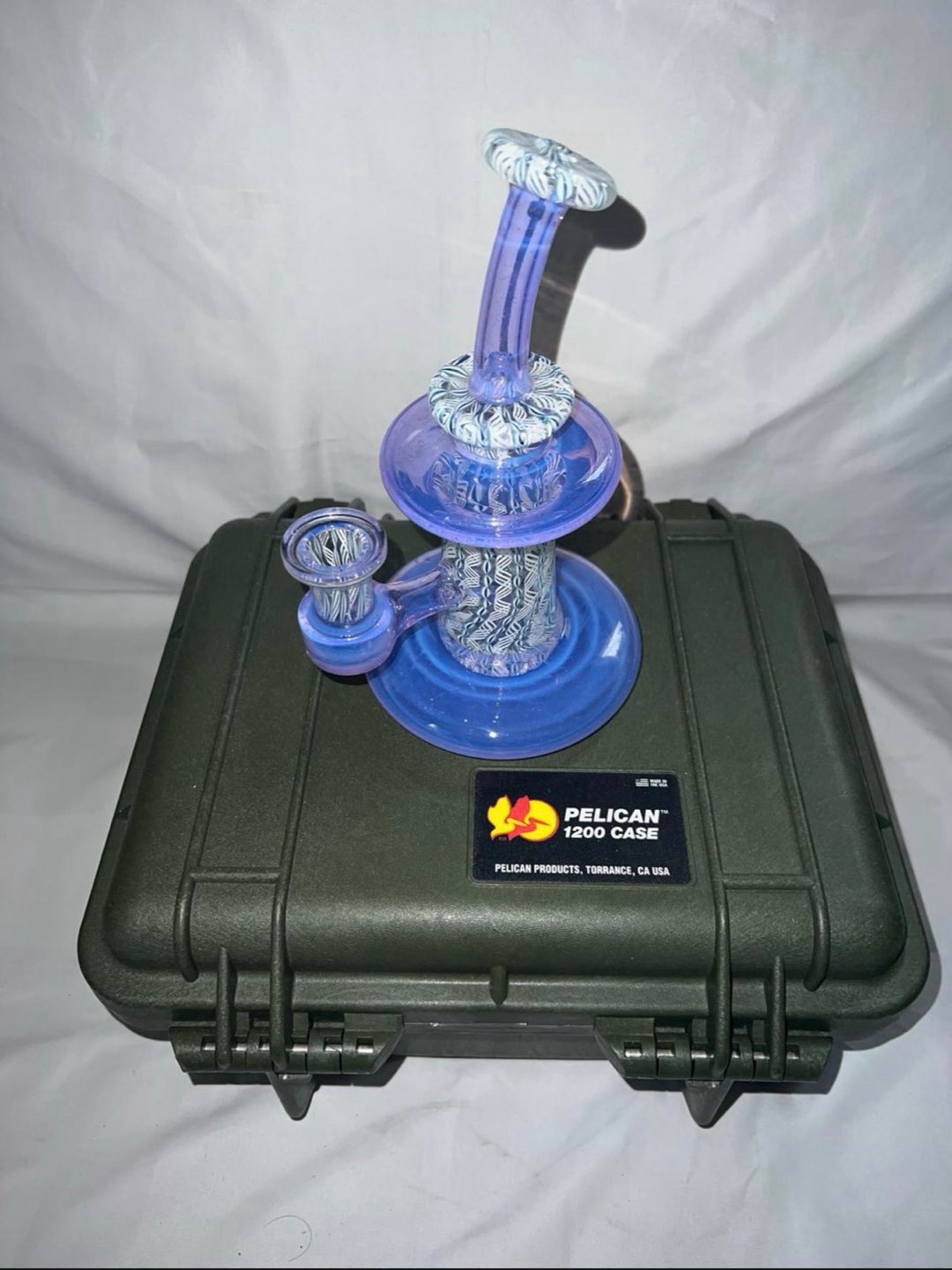 14mm Banger Hanger by Dawnk Glass with Pelican Case image 0