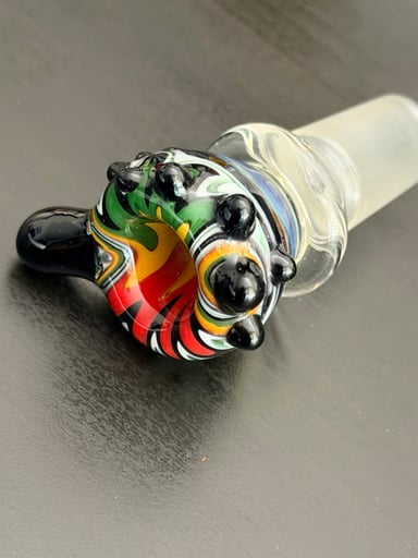 Preview pic of Handmade Artisan Glass Bowl / Slide