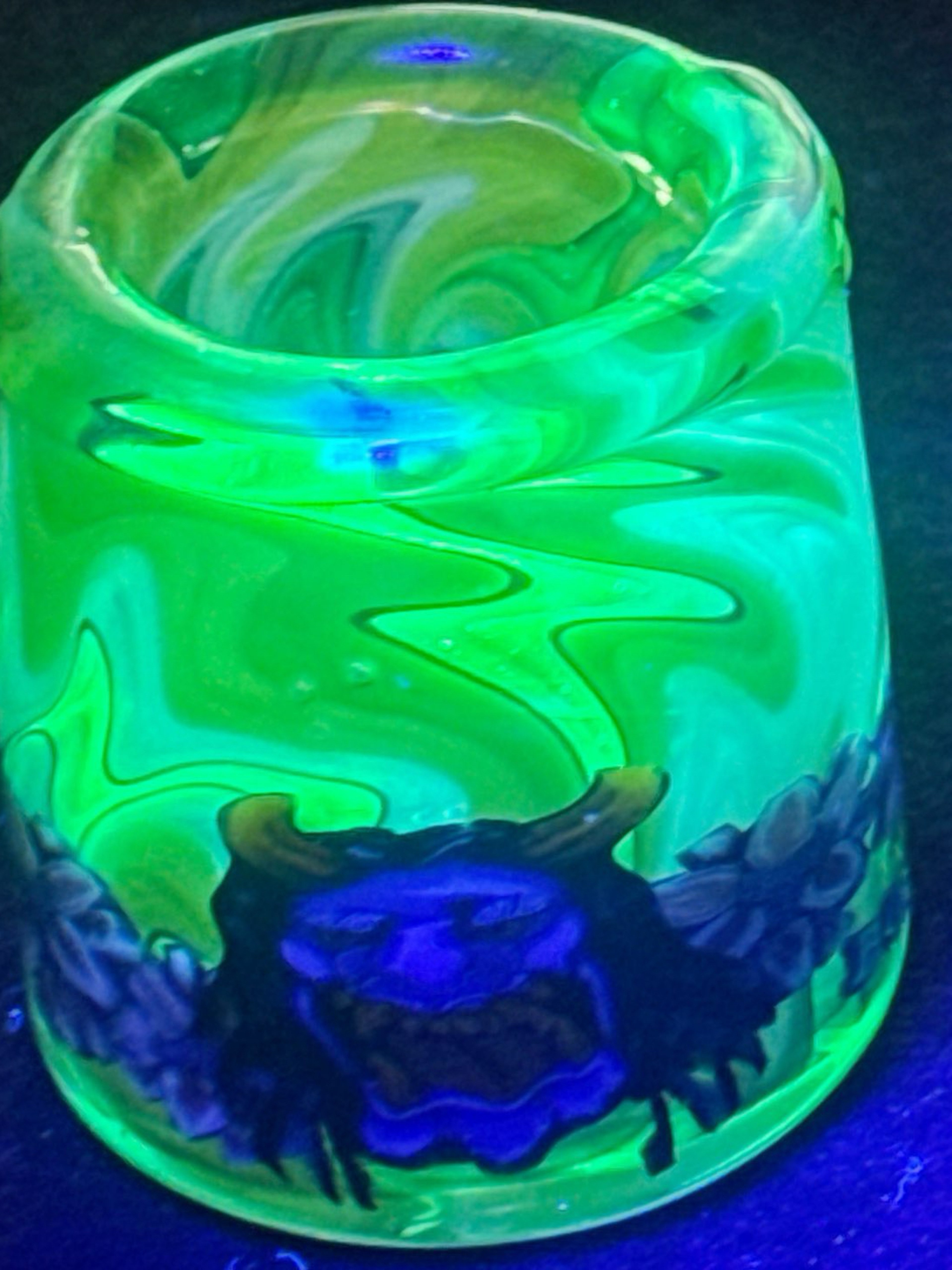 Preview pic of Blue Ogre Mask Jar